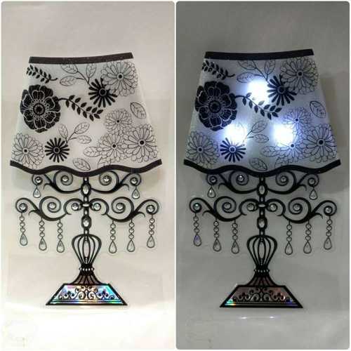 3D Embellishment Art Lamp