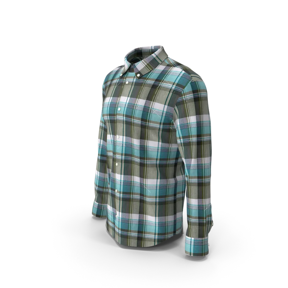 Men Check Shirt - Image 1