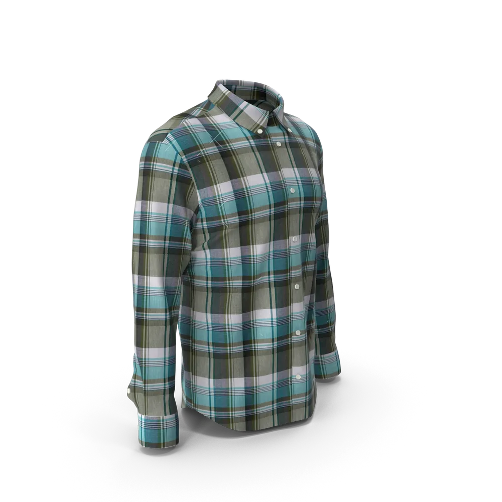 Men Check Shirt - Image 3
