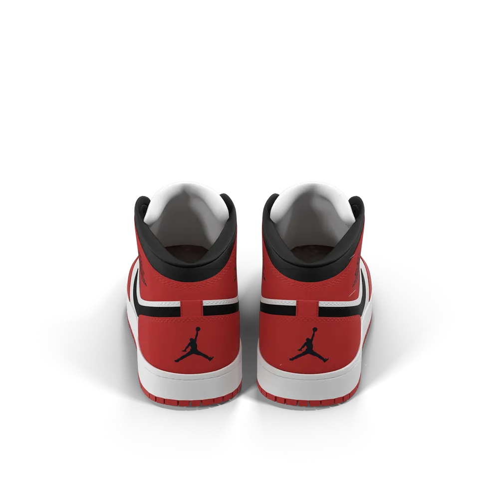 Nike Air Jordan 1 Red And Black - Image 2