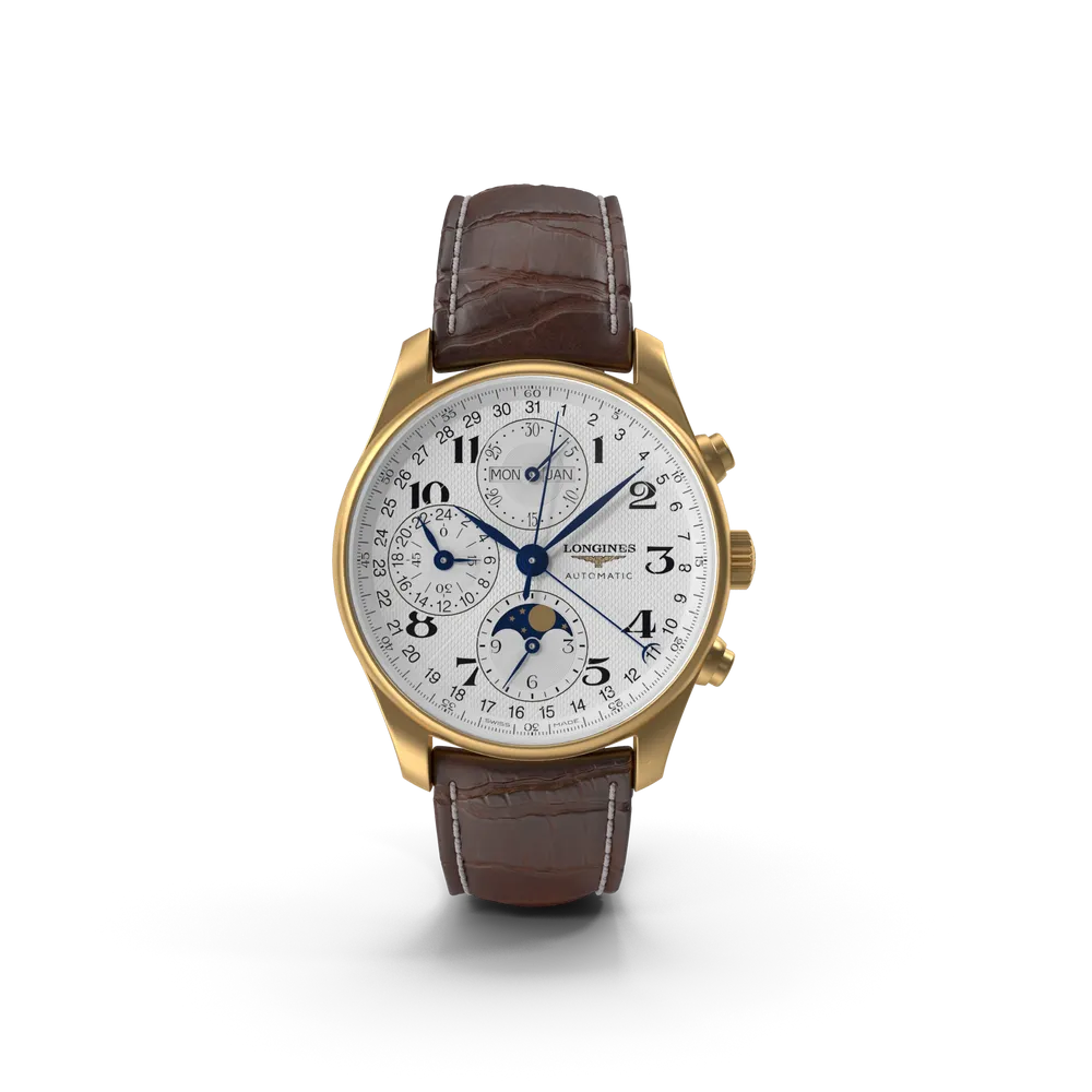 Brown Leather Belt Watch - Image 0