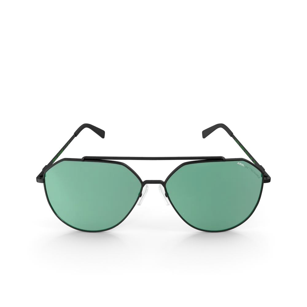 Green and Black Glasses - Image 0