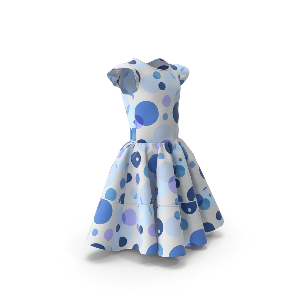 Blue Frock - Image 3