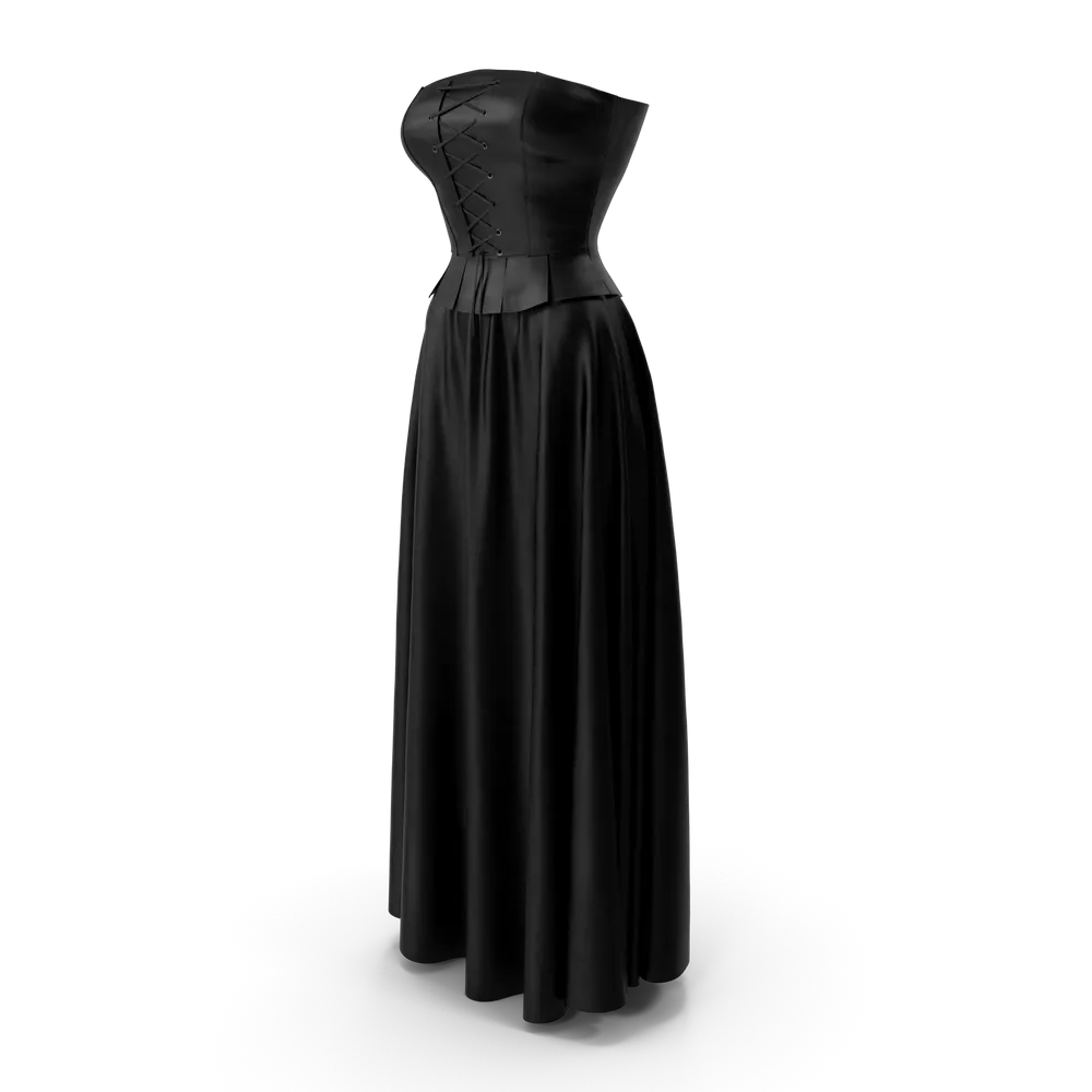Corset With Black Skirt - View 2