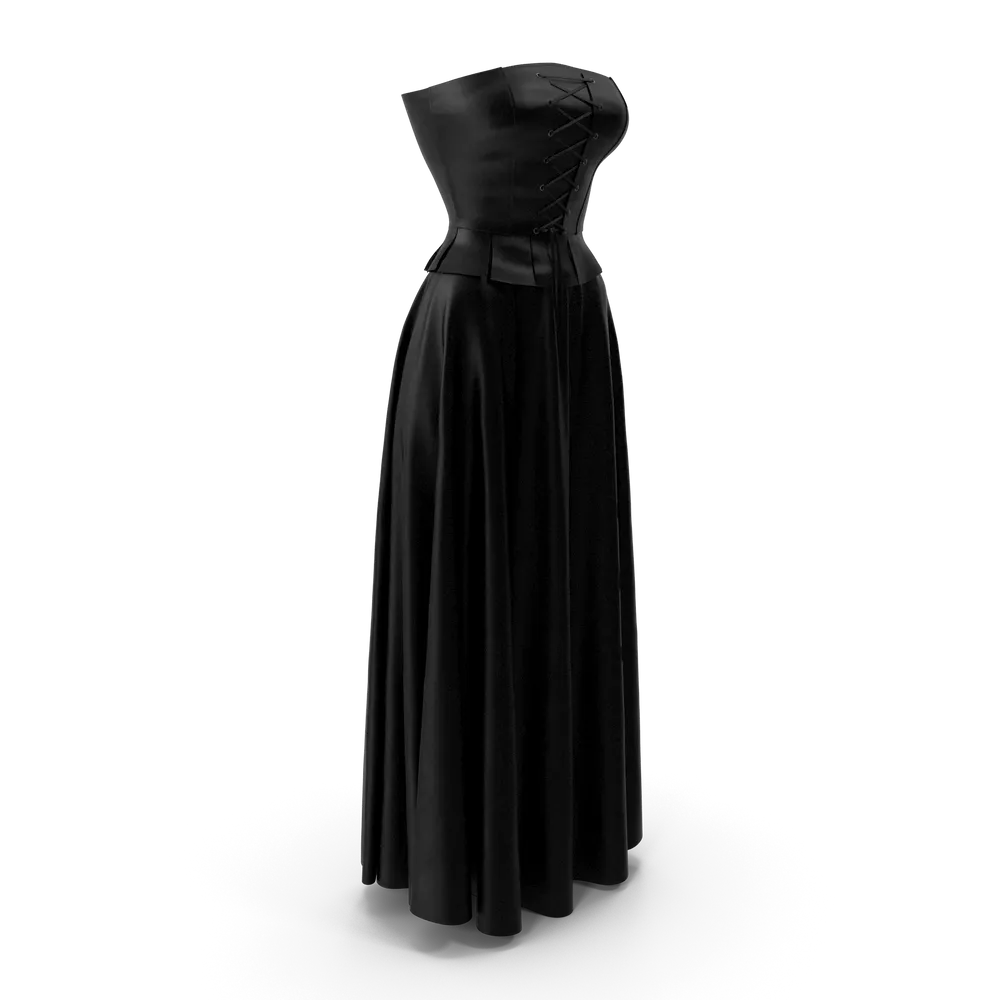 Corset With Black Skirt - View 4