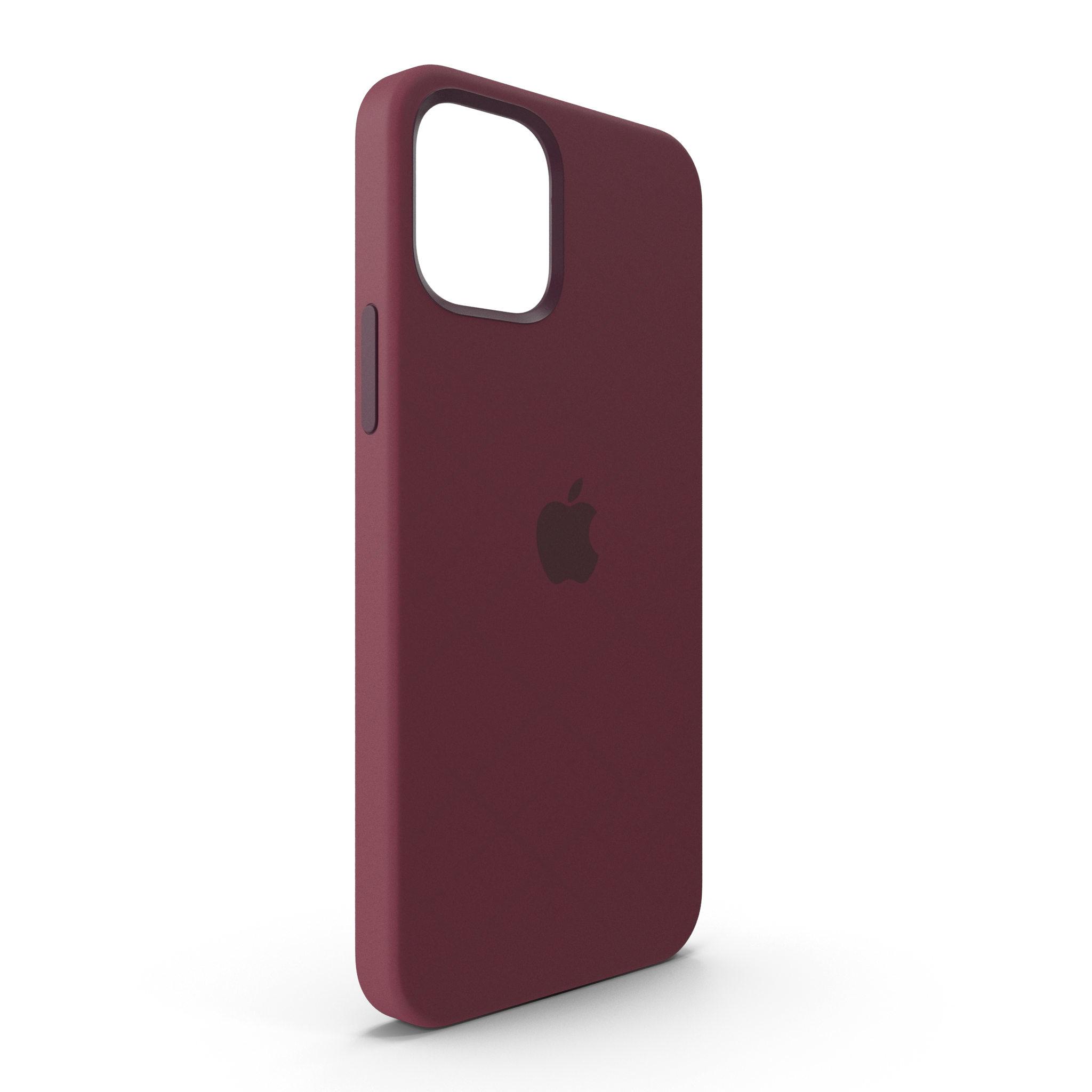 iPhone 12 Silicone Case with MagSafe Plum 4