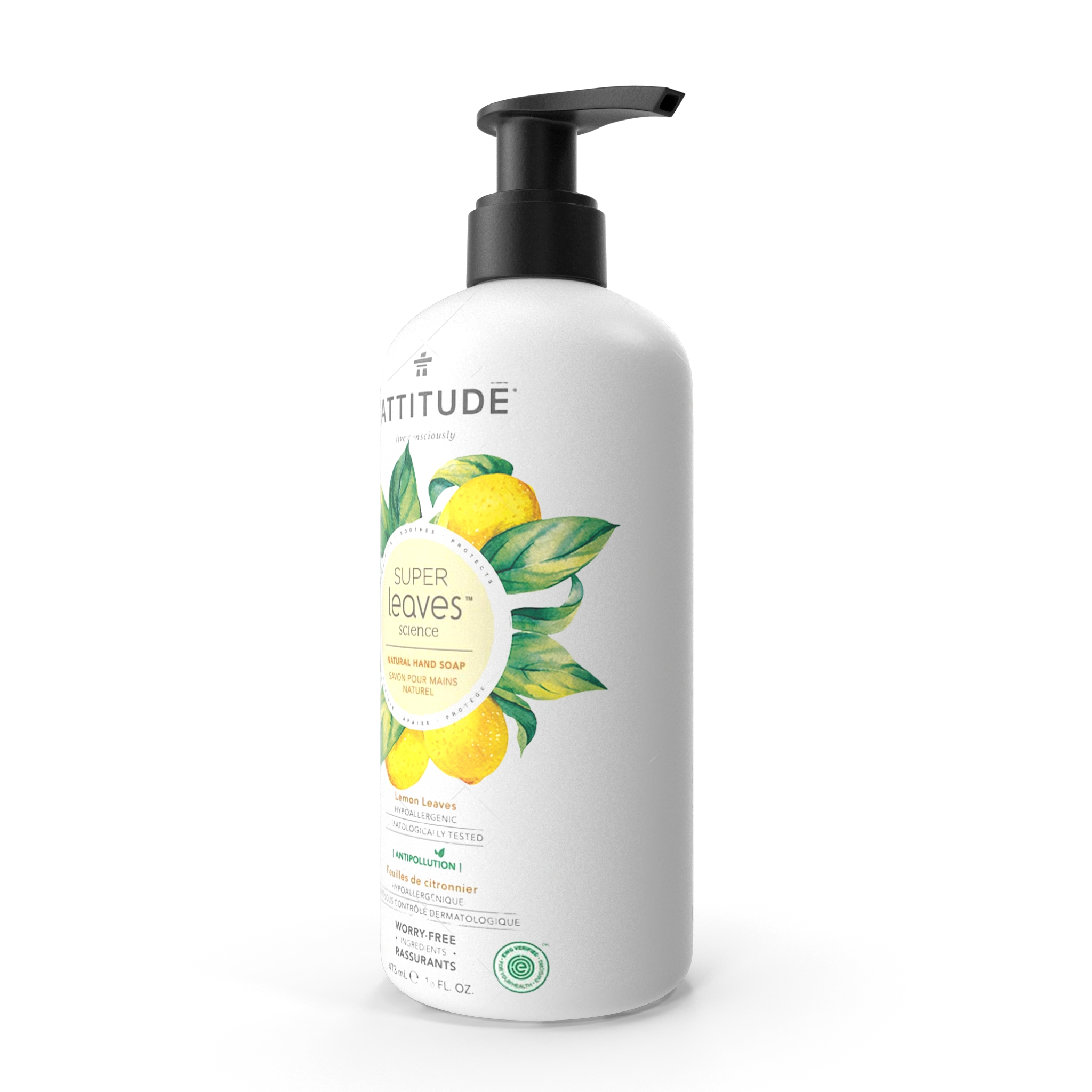 Attitude Super Leaves Hand Soap - Image 1