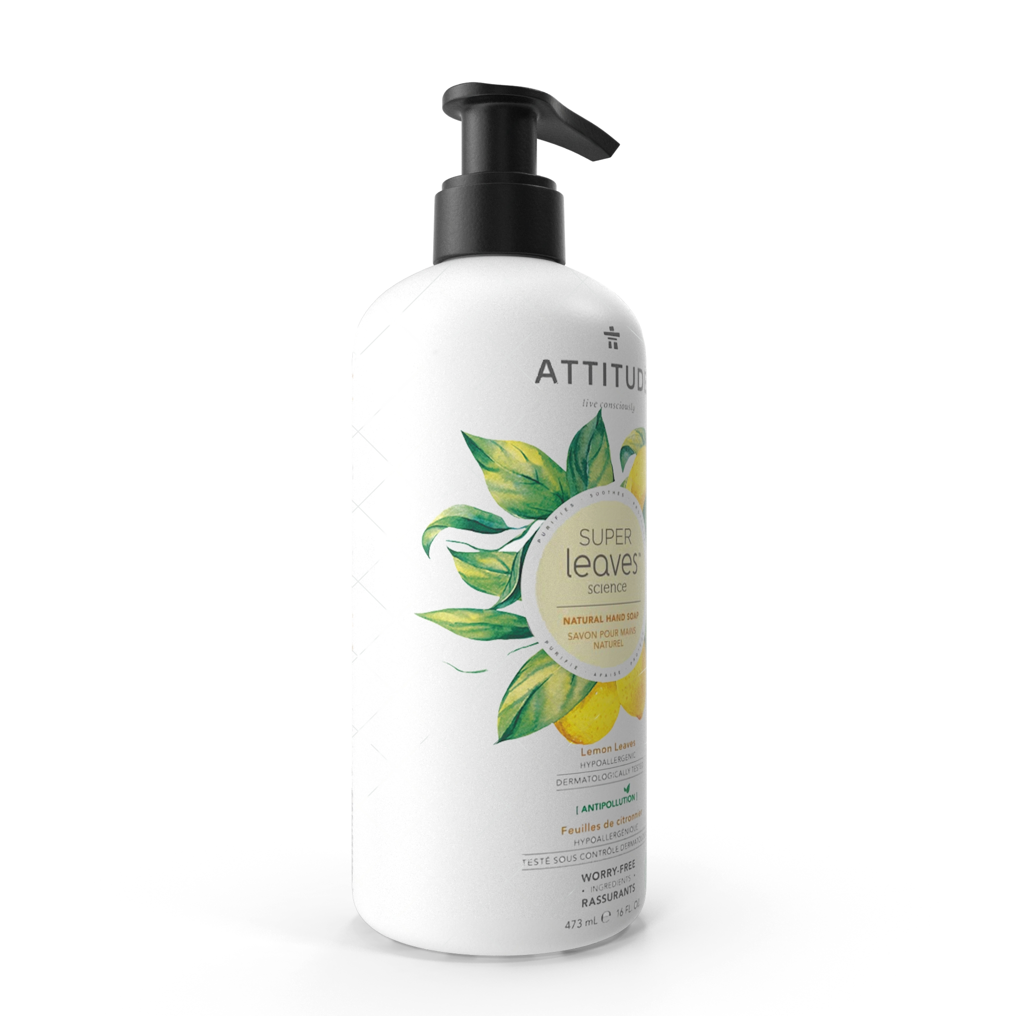 Attitude Super Leaves Hand Soap 3