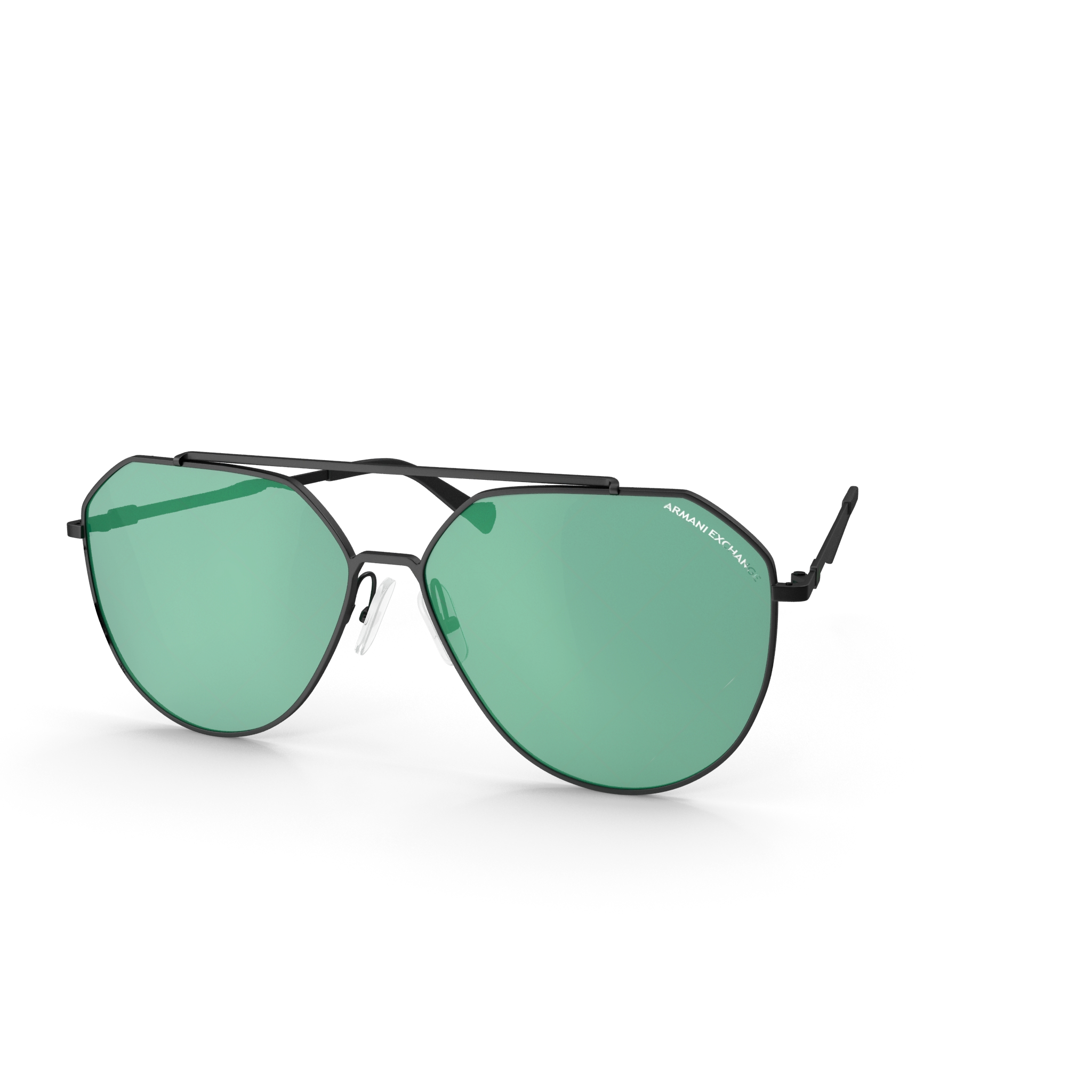 Green and Black Glasses 2