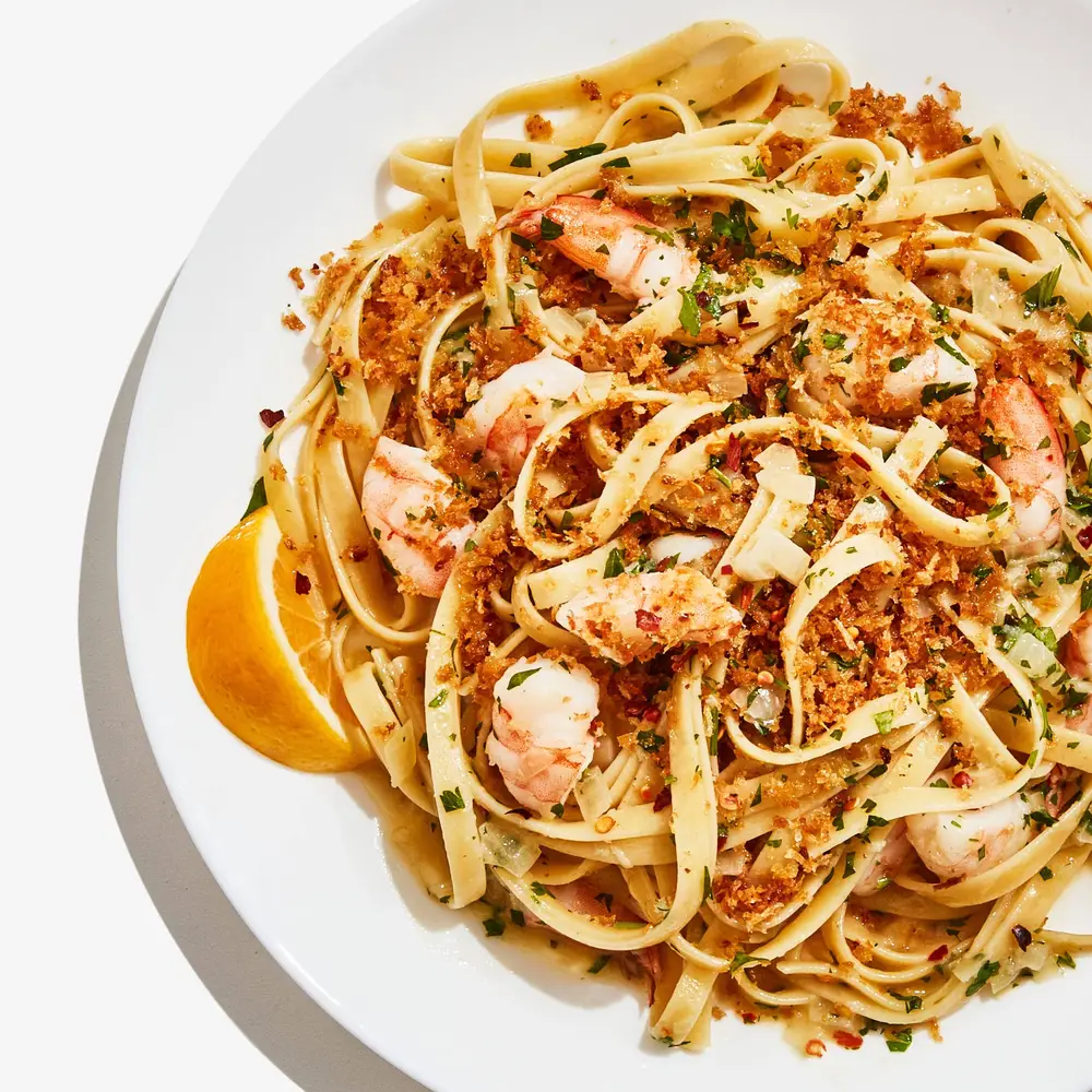 Shrimp Scampi Pasta